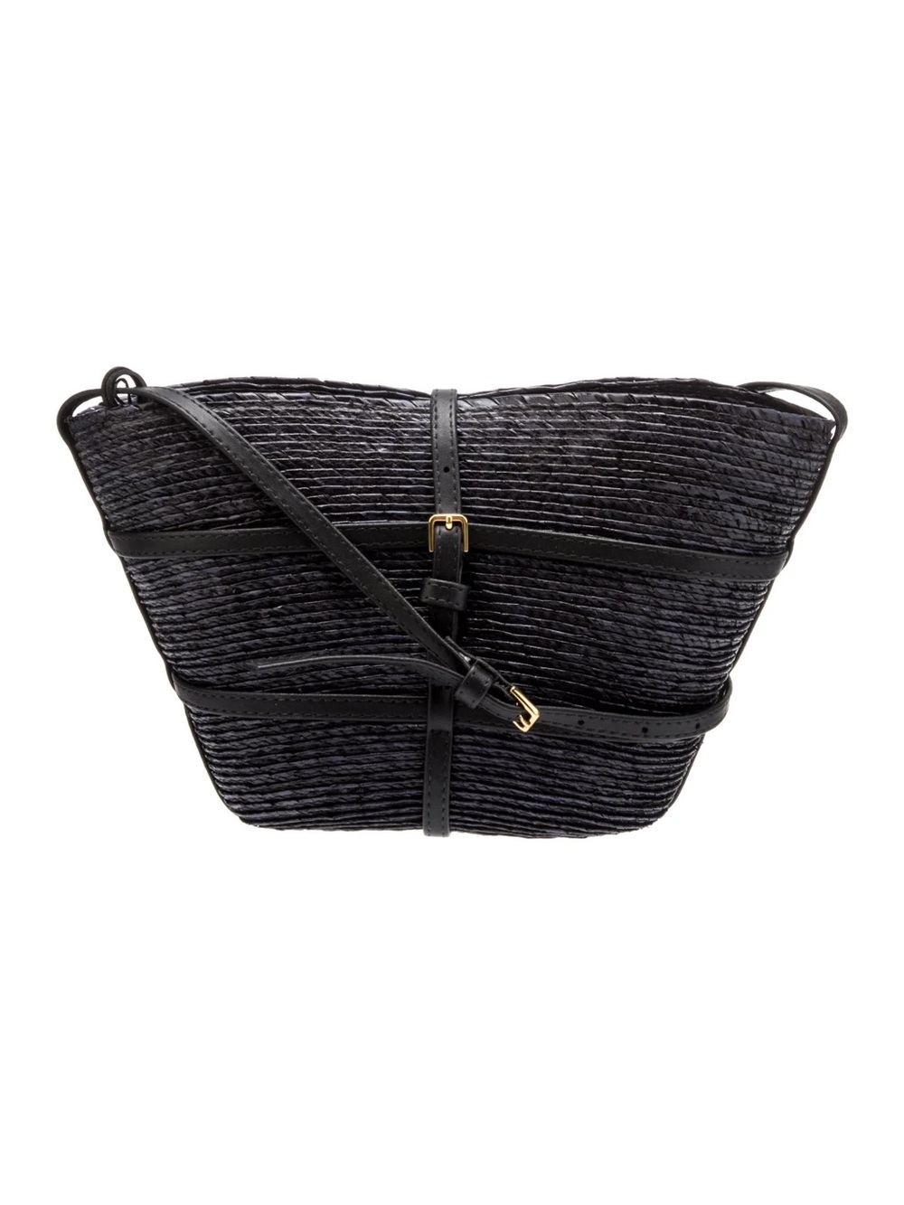 ALTUZARRA
Watermill Raffia Crossbody Bag Black